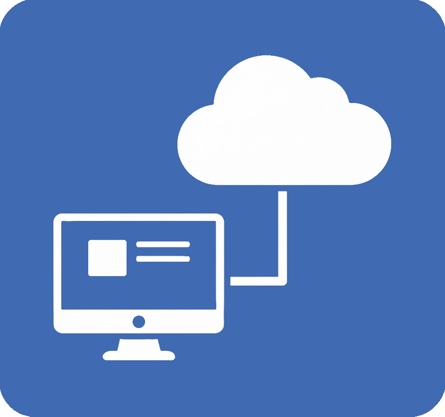 Bookshelf with magnifying glass